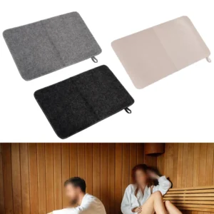 Felt Sauna Cushion & Shower Mat - Water Absorbing SPA Floor Pad