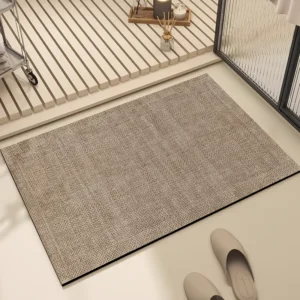 Soft Non-Slip Diatom Mud Bath Mat, Absorbent Floor Carpet