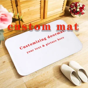Custom Photo Doormat | Anti-Slip Personalized Carpet
