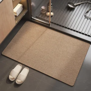 Non-Slip Washable Bathroom Runner Rugs, Absorbent Floor Mats