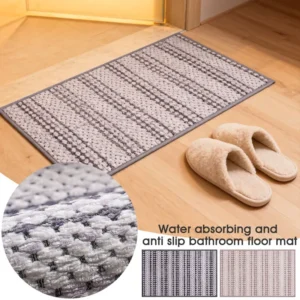 Soft Plush Non-Slip Bath Mat – Absorbent & Quick Dry